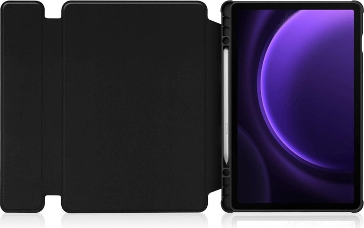 Produktbild Cover-Discount Galaxy Tab S9 FE+ - 360-Grad Tablet Hülle schwarz (Galaxy Tab S9 FE+)