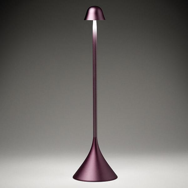 Actual product image Lexon LED lamp STELI 28,6cm Light-Pink