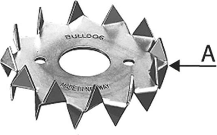 Immagine prodotto Bulldog Raccordi per legno acciaio zinca (Connettori log, 1 pz.)