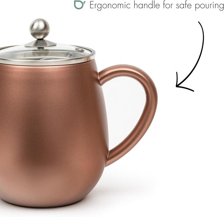 Image du produit Bredemeijer Teekanne Eva 1,1l rostbraun 111019 (1.10 l)