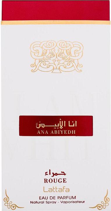 Actual product image Lattafa Ana Abiyedh I Am White Rouge (Eau de parfum, 60 ml)