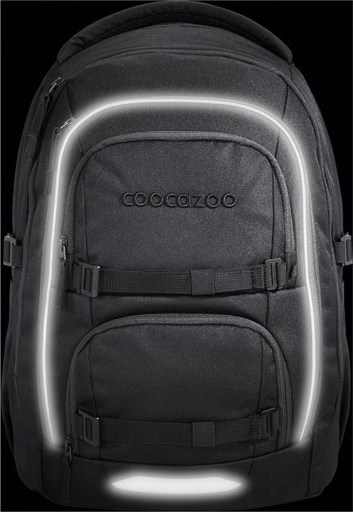 Actual product image Coocazoo PORTER Backpack, Black Coal (35 l)