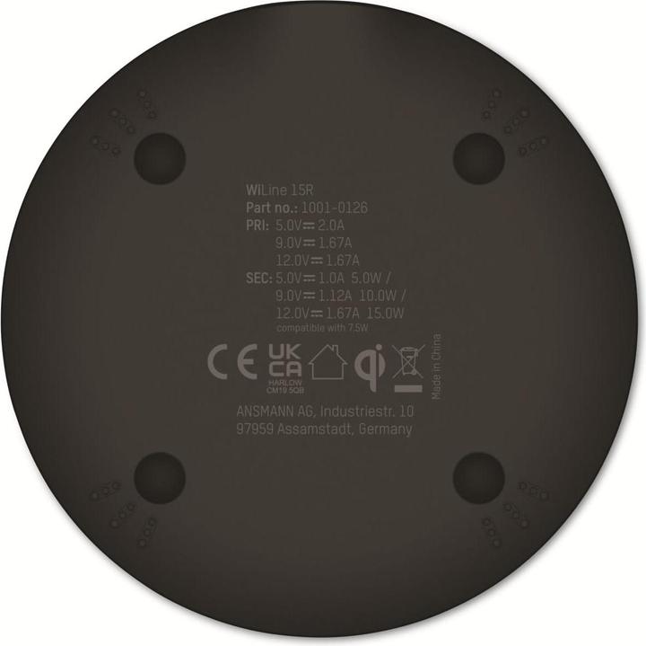 Image du produit Ansmann Chargeur WiLine 15R (15 W)