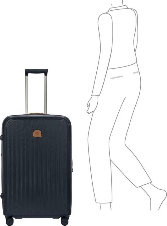 Actual product image Brics Taormina 4 Rollen Trolley 75 cm mit Dehnfalte (105 l)