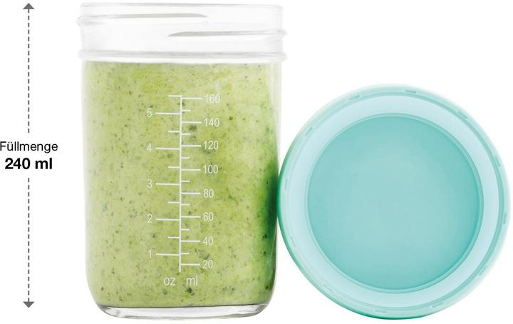 Actual product image Babymoov Babybols 4x120ml 4x220ml + recipe book