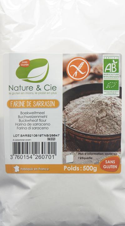 Immagine prodotto Nature et Cie Farina di grano saraceno (500 g)