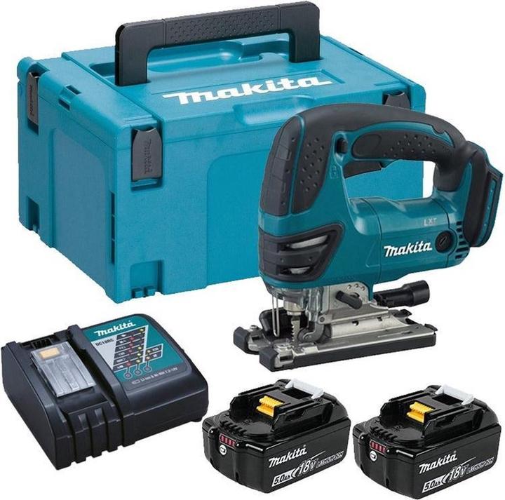 Produktbild Makita DJV180RTJ 18V Li-Ion Accu decoupeerzaag set in Mbox - D-greep - variabel