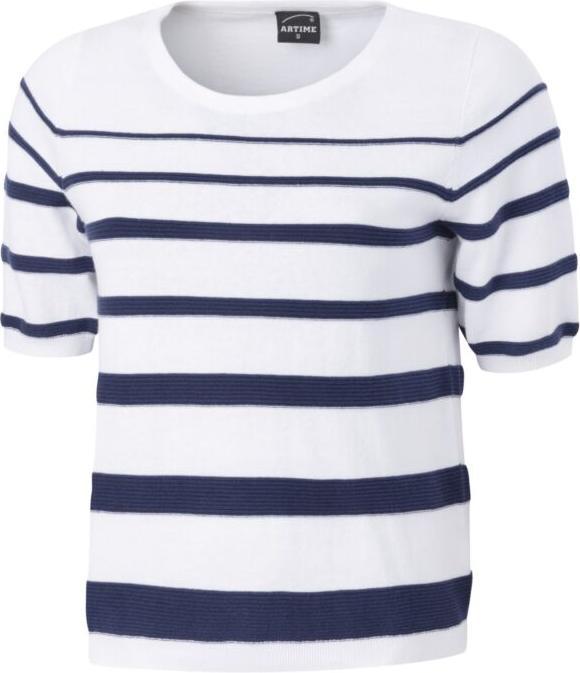 Produktbild Artime Damen Kurzarmpullover aus Baumwolle (XXL)