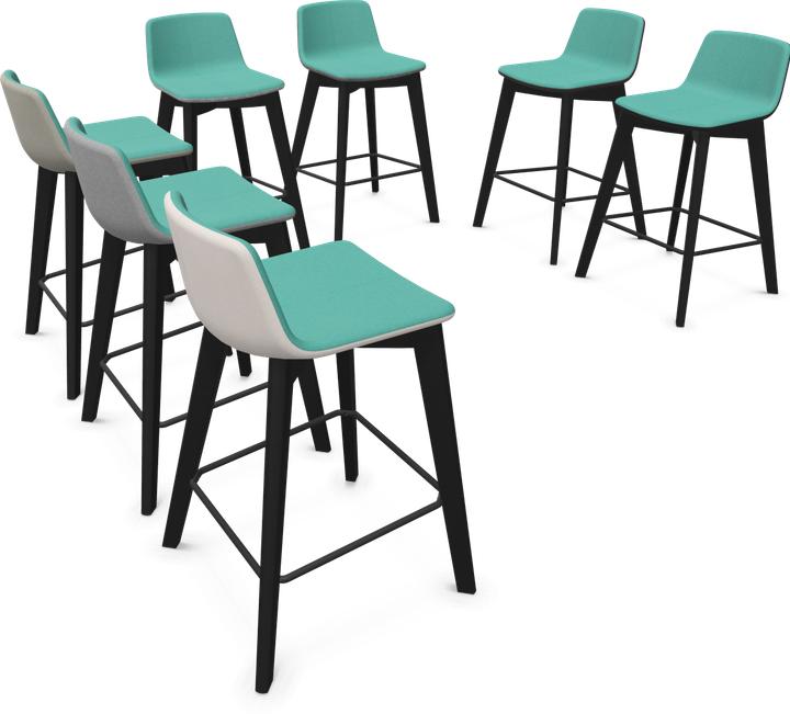 Actual product image Narbutas Twist & Sit Bar Stool