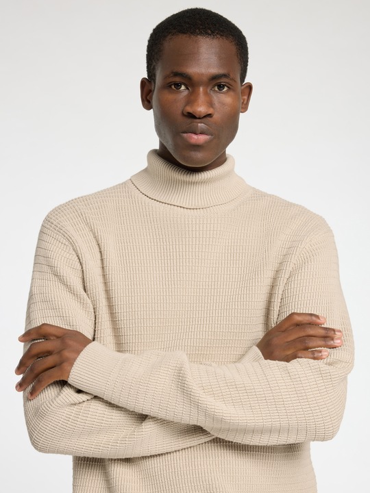Produktbild Selected Homme Texturierter Rollkragenpullover (XXL)