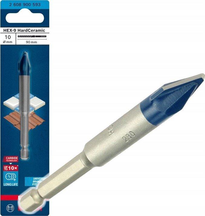 Image du produit Bosch Professional Zubehör Foret EXPERT HEX-9 HardCeramic, 10 x 90 mm (10 mm)