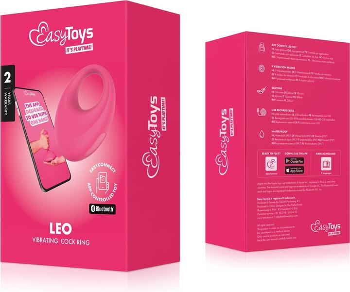 Produktbild Easytoys EasyConnect Appgesteuerter Vibrationscockring (4 cm)