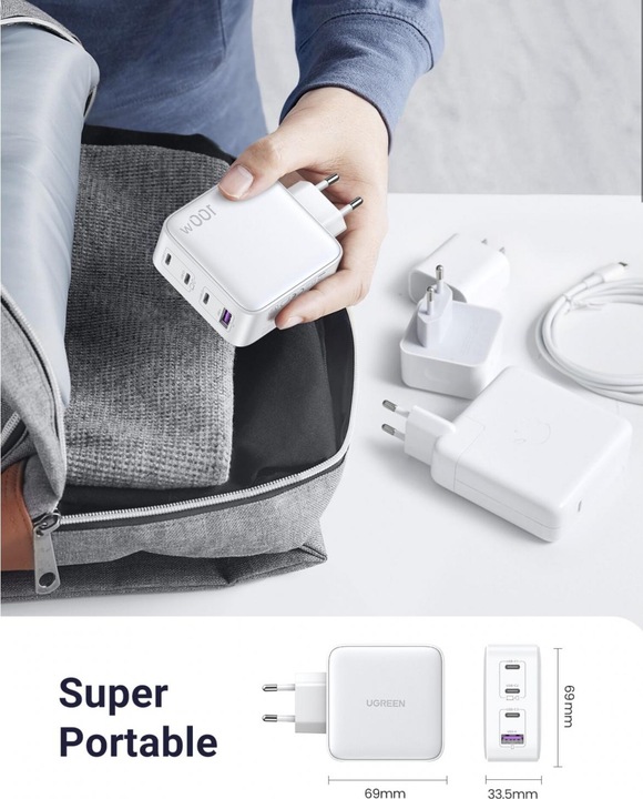 Actual product image Ugreen Nexode (100 W)