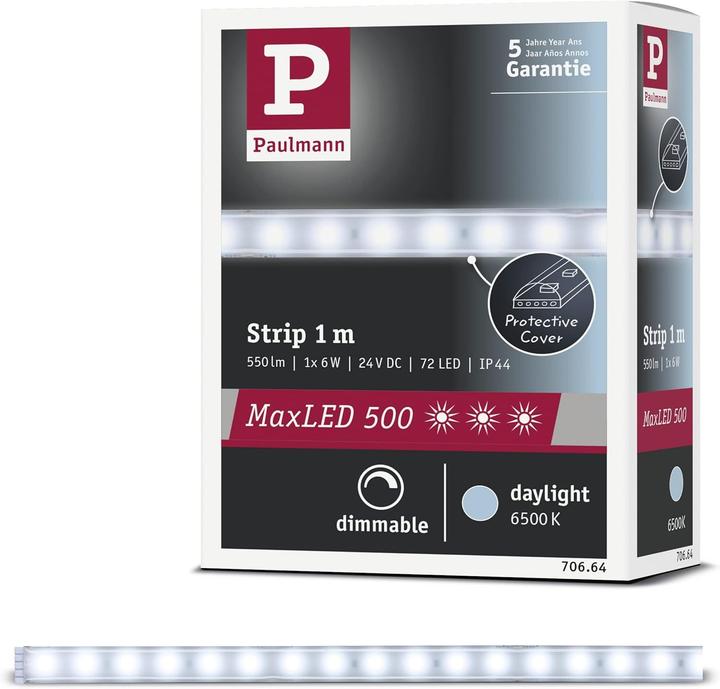 Actual product image Paulmann MaxLED 500 Stripe (Cold White, 100 cm, Indoor)
