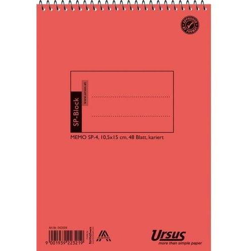 Staufen, Heft + Block, Spiralblock Style 042004 70 g/m² Papier (Kariert)