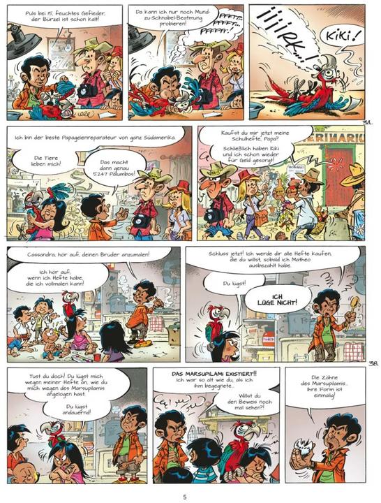 Produktbild Marsupilami 11: Auf den Spuren des Marsupilamis (Deutsch, André Franquin, 2018)