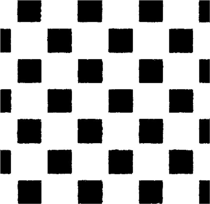 Actual product image Piazza Decorative grid chessboard perforated plastic