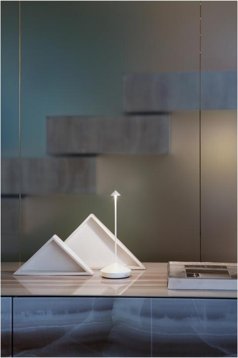 Image du produit Zafferano Pina tischleuchte - Weiss