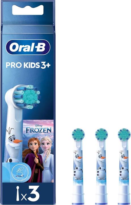 Image du produit Braun Oral-B Pro Kids têtes de remplacement avec Disney Frozen, 3 têtes (3 x)