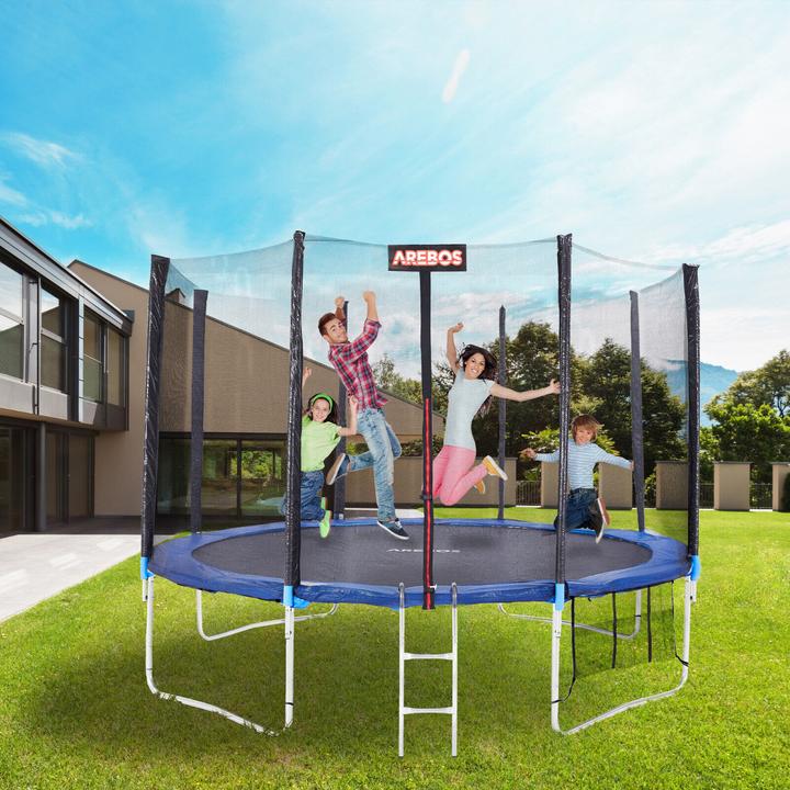 Image du produit Arebos Couverture de bord de trampoline et filet de sécurité