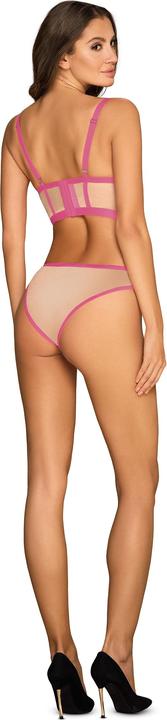 Produktbild Obsessive Nudelia 2-pcs set pink L/XL (L)