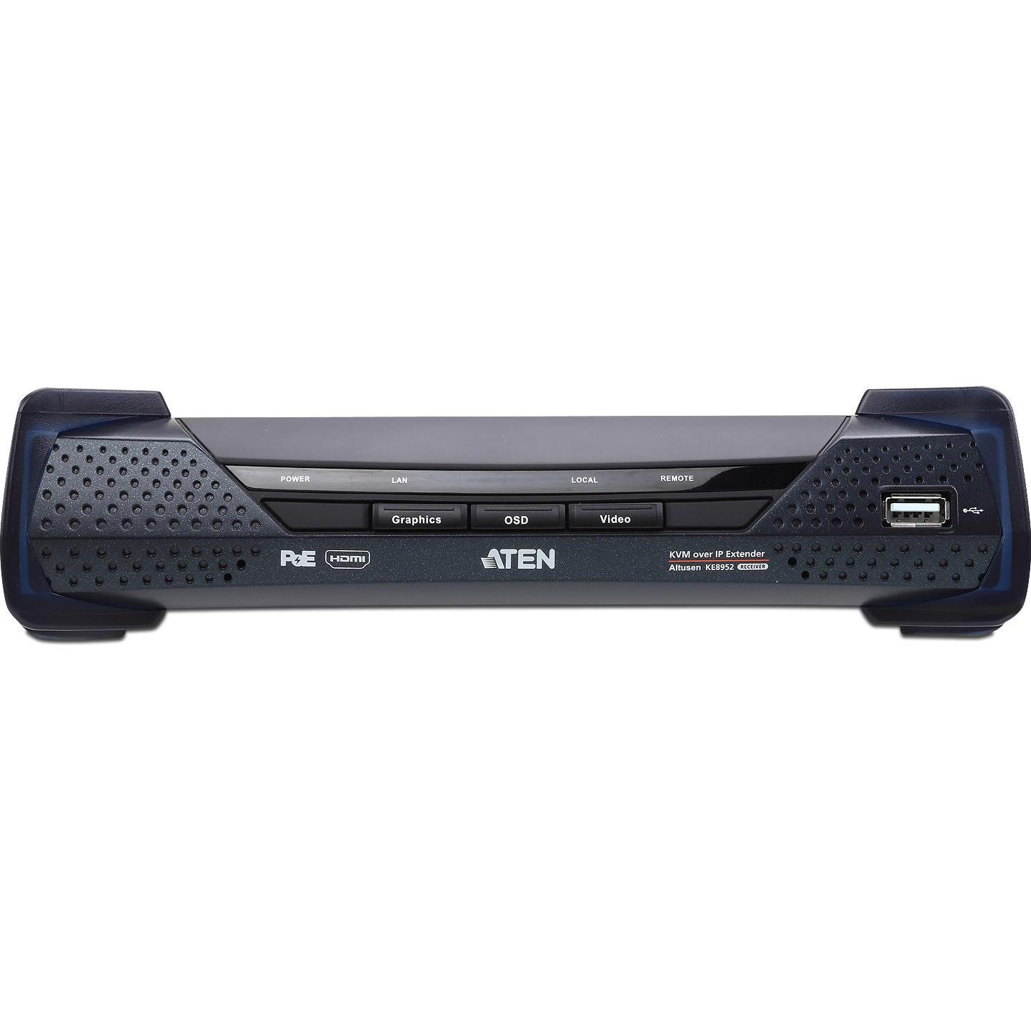 Thumbnail - Aten KVM-Extender, HDMI, KVM Switch, Schwarz
