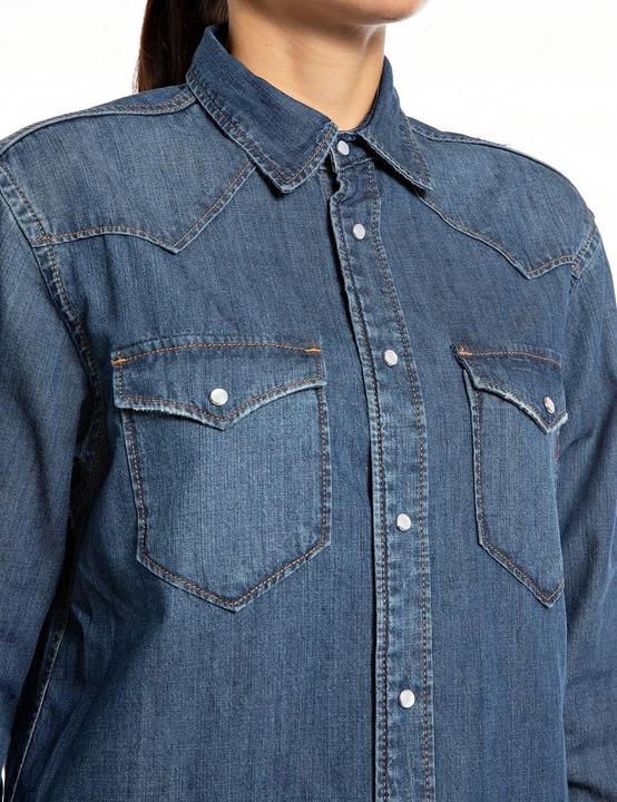 Produktbild Replay Camicia Denim Oversize (XXS)