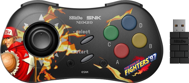 Produktbild 8bitdo NEOGEO Wireless Pad Terry Bogard (Android, Windows)