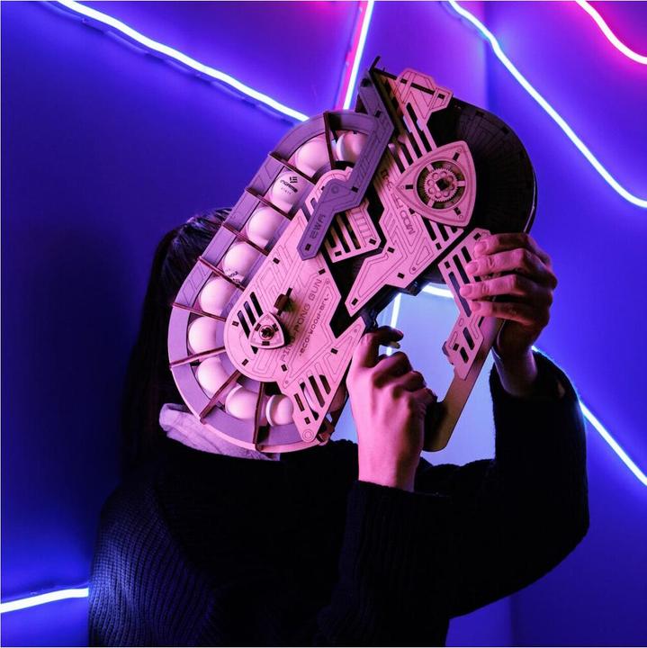 Immagine prodotto Eco Wood Art Pistola PING-PONG - Kit di costruzione in legno 3D