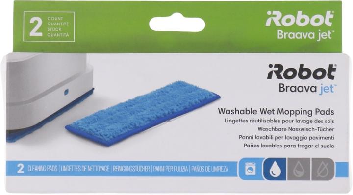 Produktbild iRobot Braava jet Ersatzpads nass 2er Pack (waschbar) Serie 200