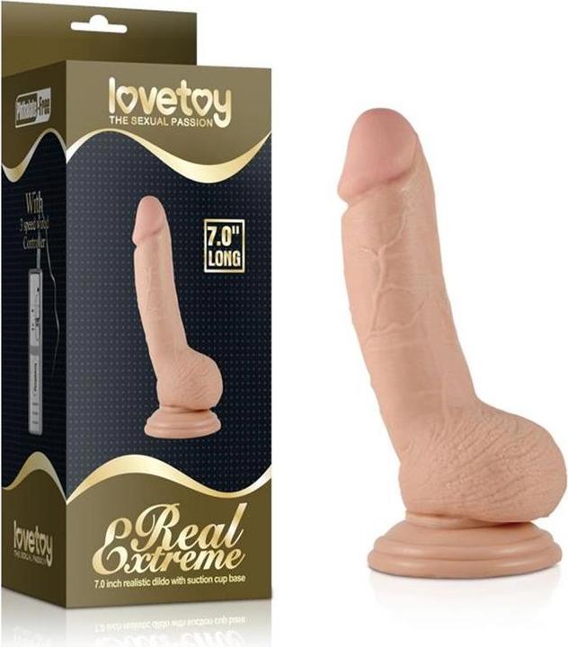 Image du produit Lovetoy Godemiché Real Extreme avec vibration 7