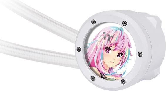 Actual product image Thermaltake TT TH280 V2 Ultra EX ARGB Sync Snow Edition All-In-One