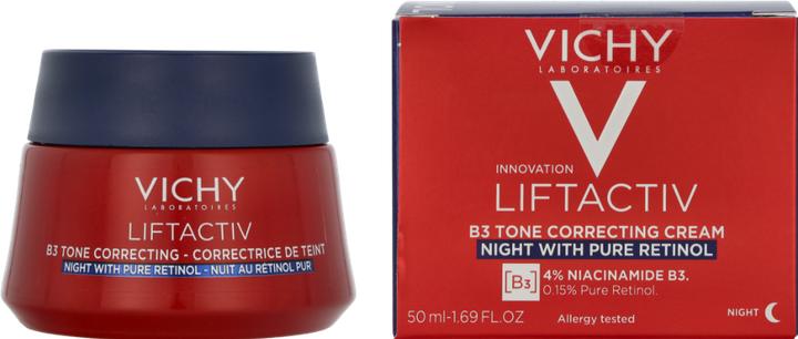 Image du produit Vichy Liftactiv B3 Crème de nuit au rétinol (50 ml, Crème de nuit, SPF 50)