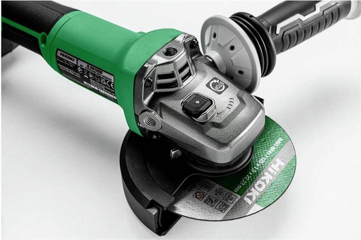 Actual product image Hikoki Battery Angle Grinder, G3613DEW2Z (125 mm)