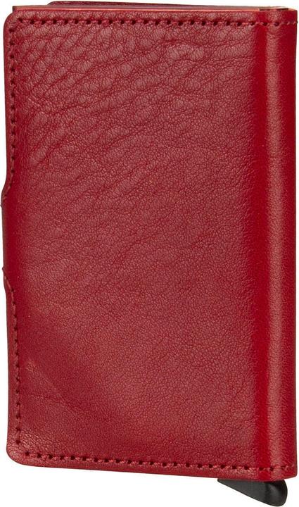 Actual product image Secrid Miniwallet Vegetable Tanned Rosso-Bordeaux