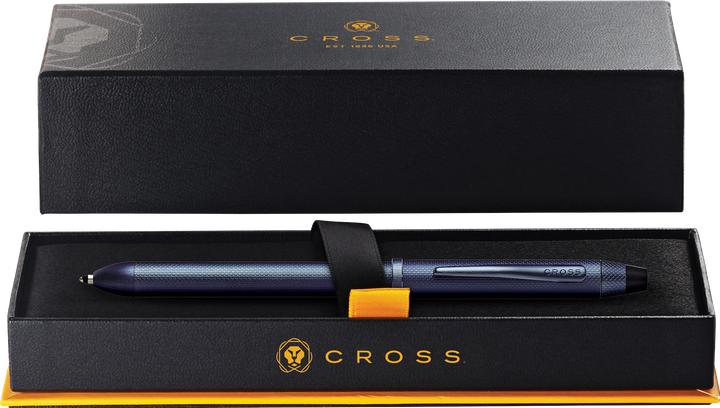 Produktbild Cross Multifunktionsschreibgerät Tech 3+, 3 Funktionen, Blau, in Geschenkbox (Blau, 1 x)