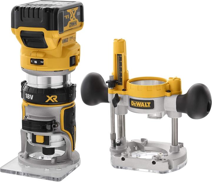 Produktbild DeWalt FRÄSMASCHINE 18V 2in1 8mm 2x5,0Ah TSTAK DCW604P2