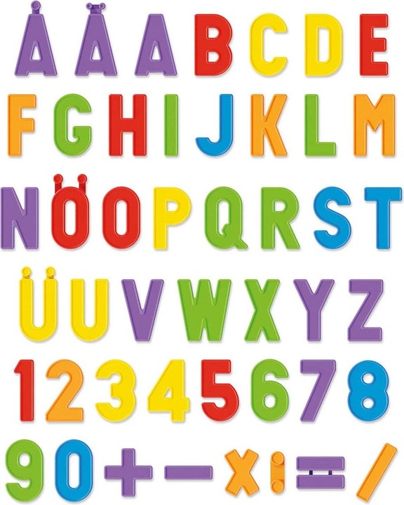 Image du produit Quercetti Plateau magnétique lettres et chiffres