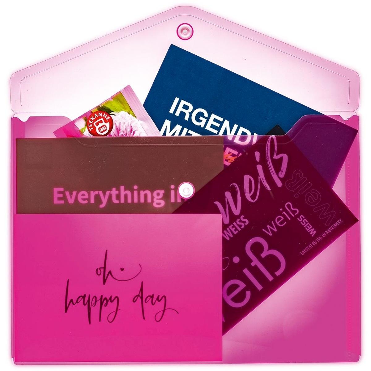 Herma, Dokumententasche, Dokumententasche, PP, DIN A5, pink (A5)