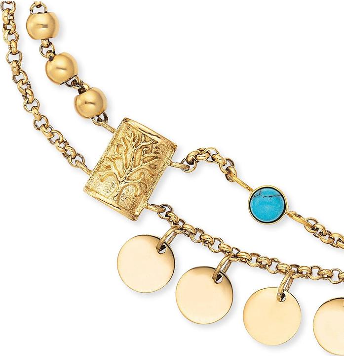 Immagine prodotto Engelsrufer Bracciale Albero della Vita Oro (17 cm, Acciaio inossidabile)