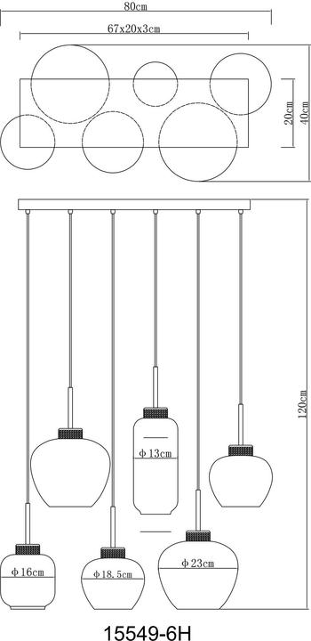 Actual product image Globo Matt (E27)