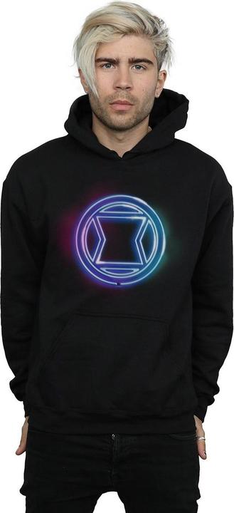 Produktbild Black Widow Neon Logo Kapuzenpullover (4XL)