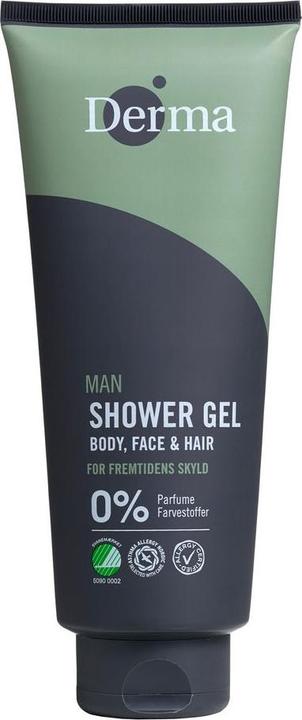 Actual product image Deroma Derma - Man Showergel 3in1 350ml (350 ml)
