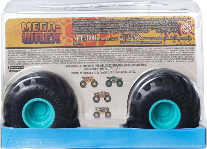 Actual product image Hot Wheels Monster Trucks Oversized MEGA-WREX Vehicle