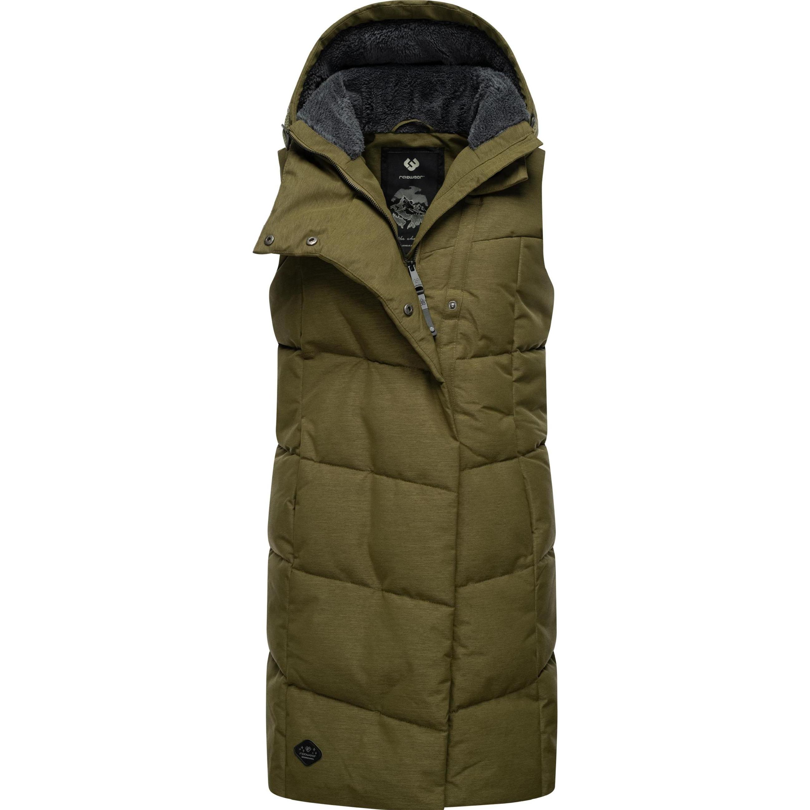 Thumbnail - Ragwear, Damen, Weste, Pavla Vest, Grün, (3XL)
