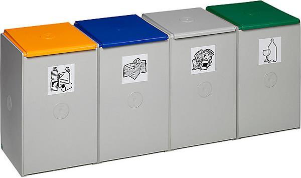 kaiserkraft Wertstoff-Trenn- und Sammelbehälter (240 l)