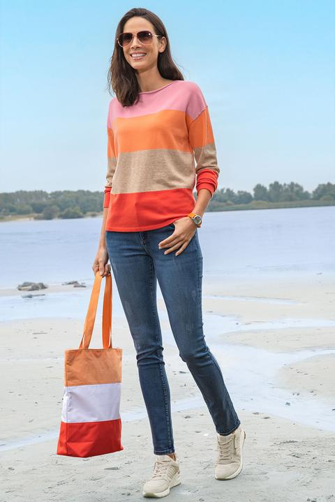 Produktbild Betty Barclay Damen Streifenpullover (42)