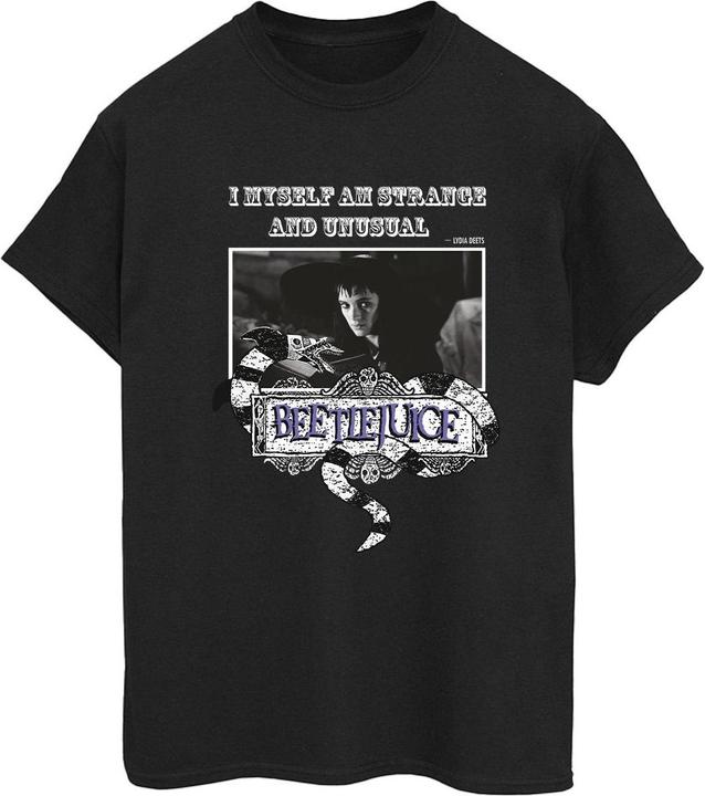 Produktbild Beetlejuice I Myself Am Strange And Unusual TShirt (L)