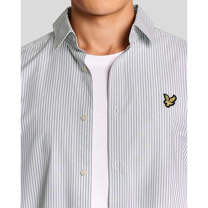 Produktbild Lyle and Scott Langarmhemd mit Doppelstreifen (XXL)