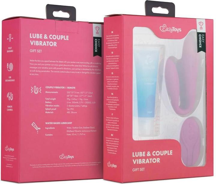 Productafbeelding Easytoys PaarSpielzeug und Gleitgel Set